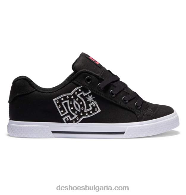 DC Shoes дамски обувки челси GJnj7458 черно/зебра