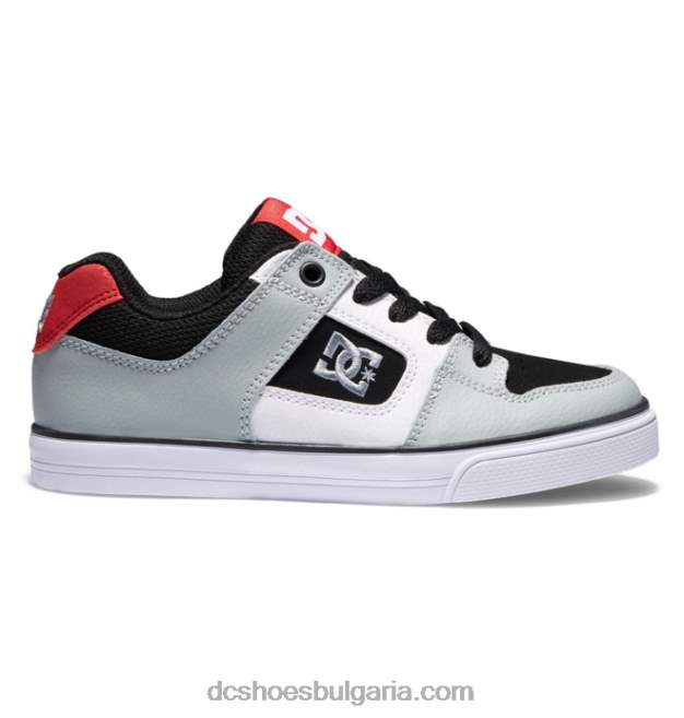 DC Shoes pure - обувки за момчета GJnj7563 черен/сив