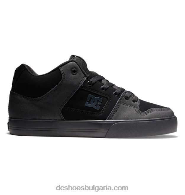 DC Shoes мъжки чисти обувки със среден връх GJnj7144 черно/дъвка