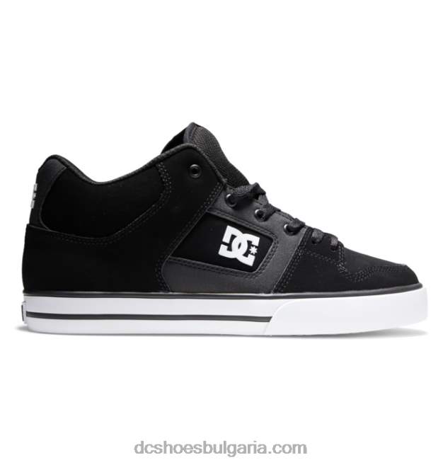 DC Shoes мъжки чисти обувки със среден връх GJnj7145 Черно бяла