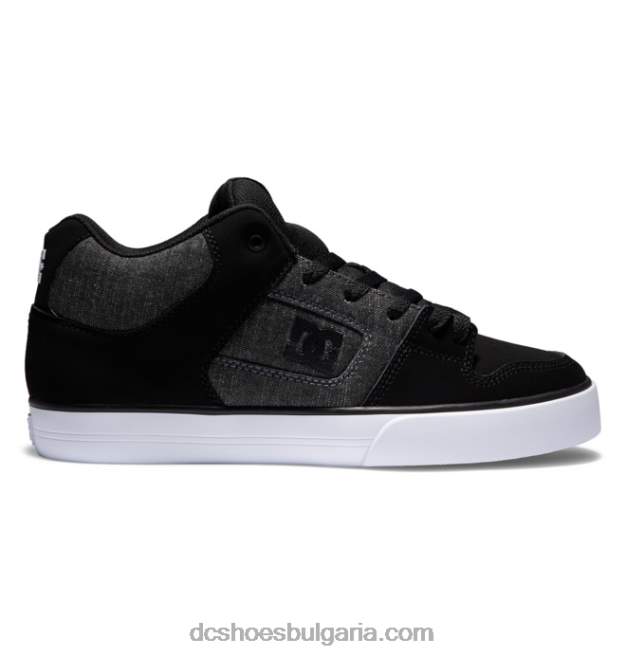 DC Shoes мъжки чисти обувки със среден връх GJnj788 черен/броня