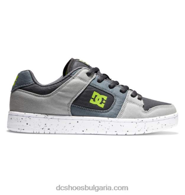 DC Shoes мъжки обувки manteca 4 zero waste GJnj745 черно/сиво/зелено