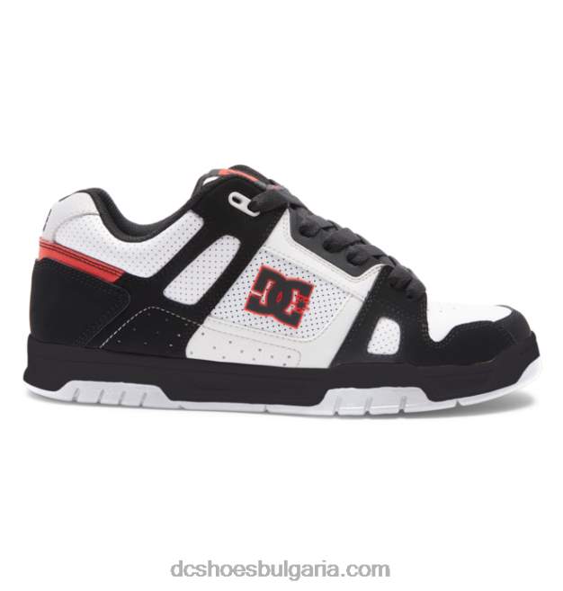 DC Shoes мъжки еленски обувки GJnj7273 бяло/черно/червено