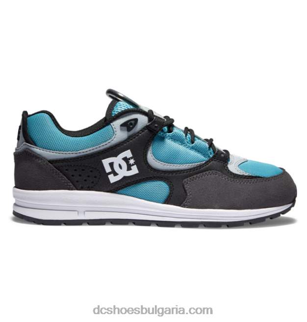 DC Shoes мъжки скейт обувки kalis lite GJnj7175 черно/сиво/синьо