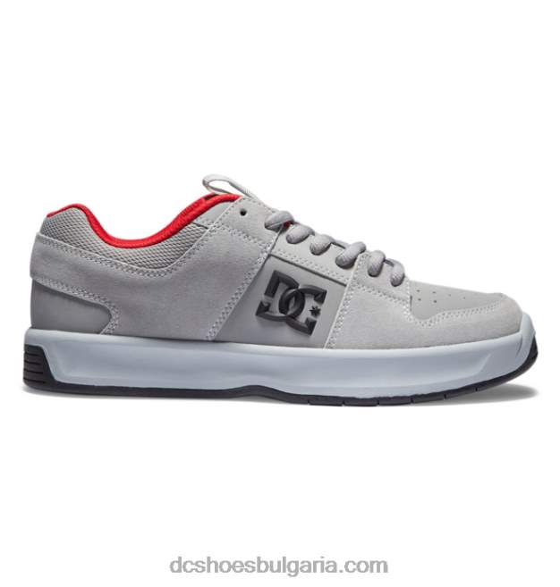 DC Shoes мъжки скейт обувки lynx zero GJnj7215 сиво/червено